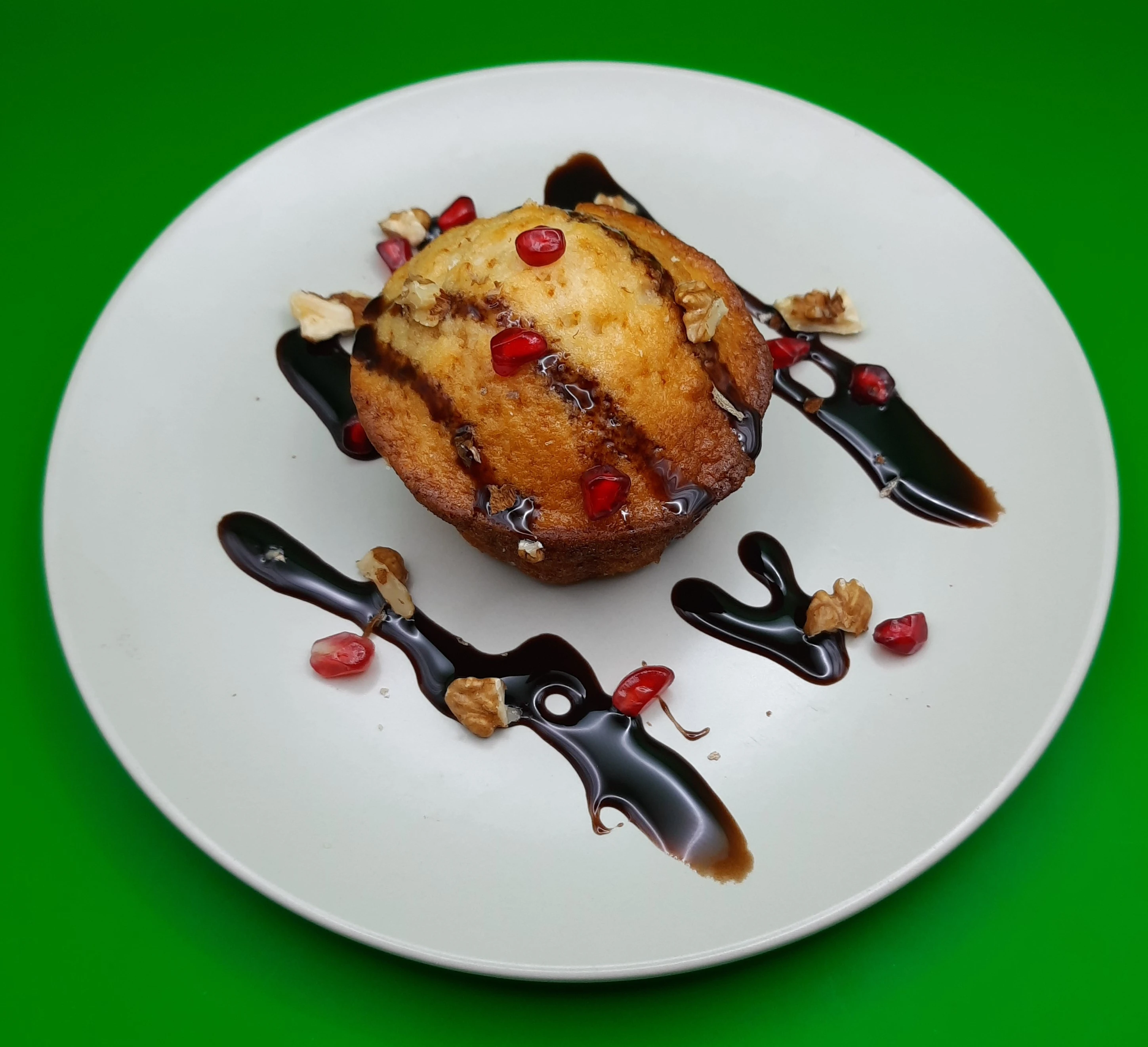 Mixed berry muffin